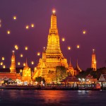 Chùa Wat Arun về đêm