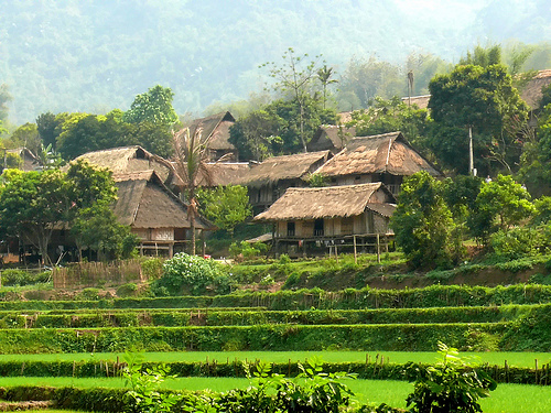 Nhà sàn Bản Lác Mai Châu