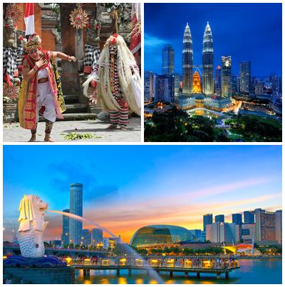 Tour du lịch Singapore - Malaysia - Indonesia